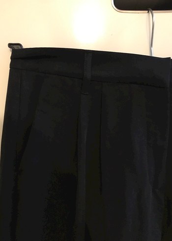 Kadın Siyah Yüksek Bel Palazzo Pantolon - Görsel 4