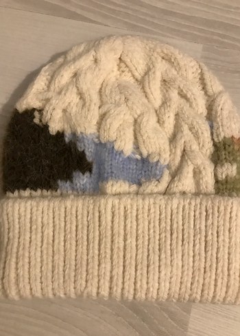 C&A Bohem Tarz Örgü Kadın Bere - Görsel 2