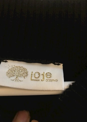 Lote Marka Beyaz Puantiyeli  Örgü Kadın Kazak - Görsel 8