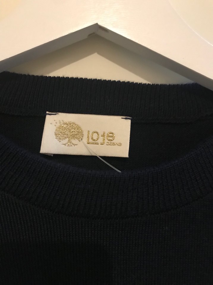 Lote marka Siyah Erkek Bisiklet Yaka Kazak - Görsel 2