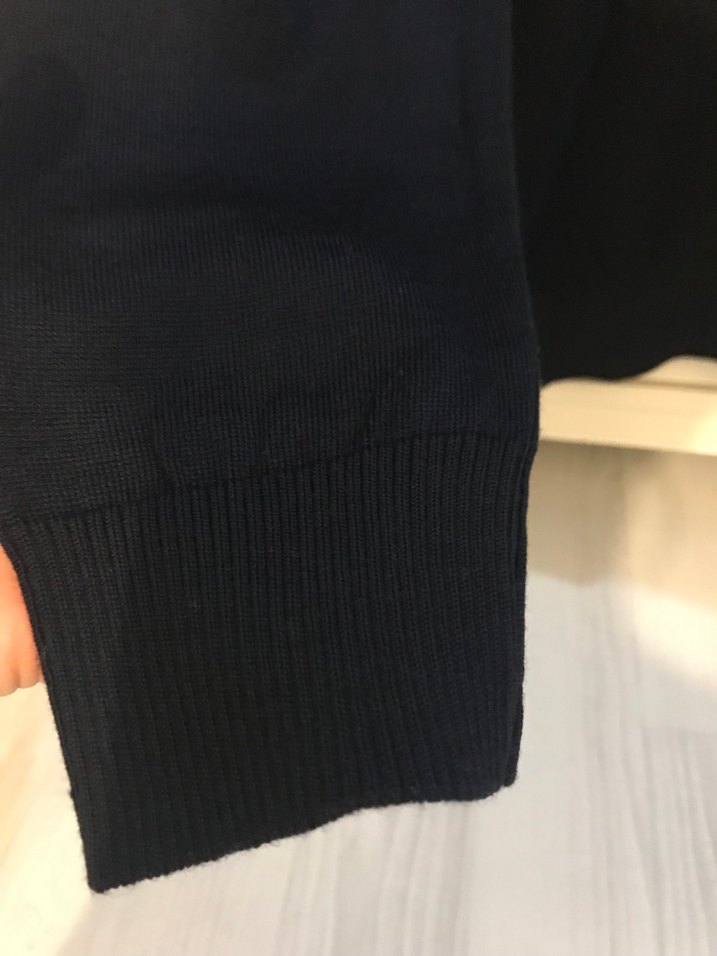 Lote marka Siyah Erkek Bisiklet Yaka Kazak - Görsel 3