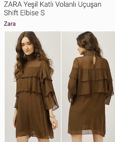 Zara Zara şifon elbise