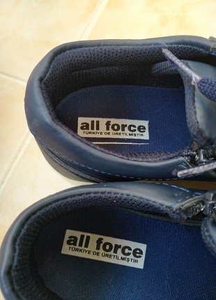 36 Beden lacivert Renk All force dolgu topuklu spor ayakkabı