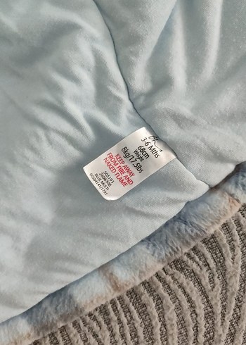 Kapüşonlu Bebek Kayak Tulumu Gri Ekose - Görsel 3