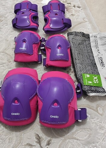 Decathlon çocuk dizlik koruma seti