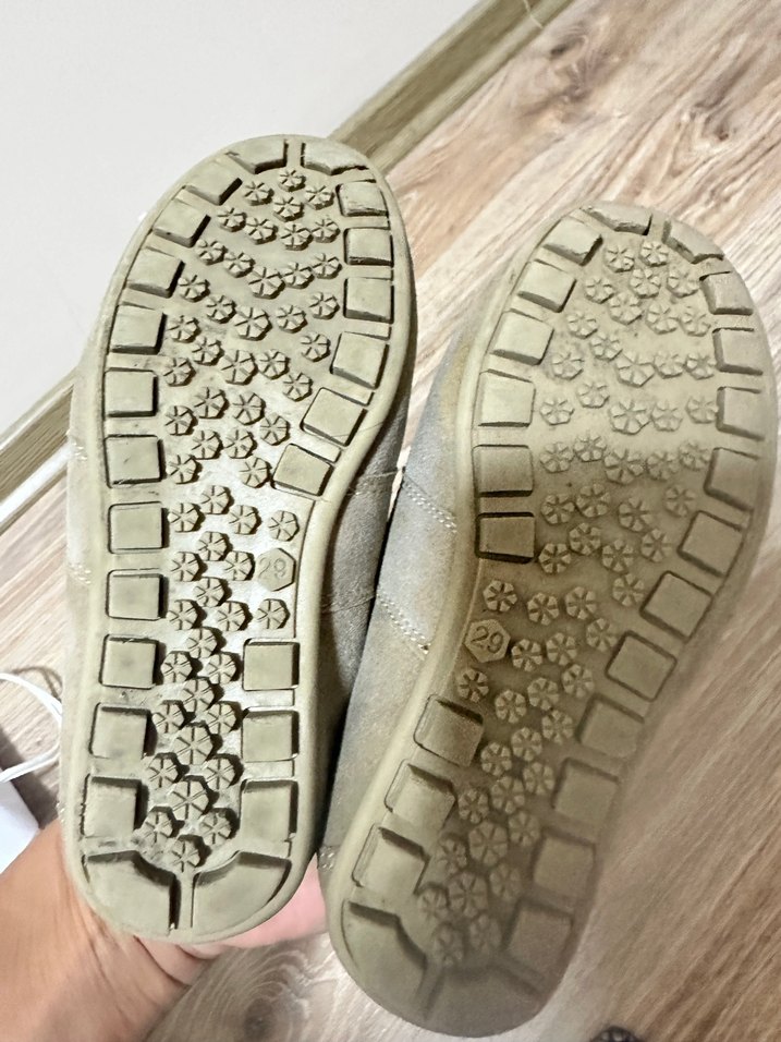 Bej Süet Erkek Çocuk Ayakkabısı - Görsel 4