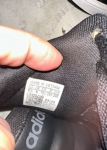 Adidas Adidas Erkek Siyah Beyaz Spor Ayakkabı