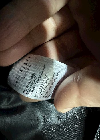 Ted Baker Siyah Parlak Deri Kadın Çanta - Görsel 5