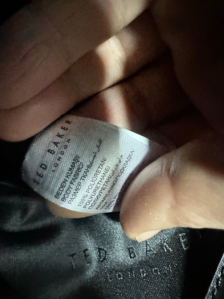 Ted Baker Siyah Parlak Deri Kadın Çanta - Görsel 5