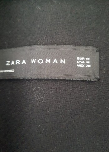 Tek Düğmeli Siyah Kaban - Görsel 3