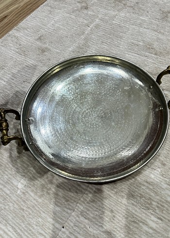 Parlak Altın Renkli Bakır Tencere - Görsel 5