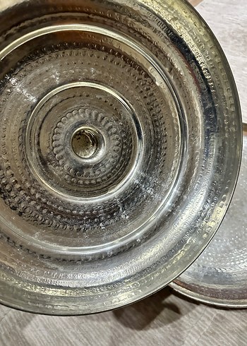 Parlak Altın Renkli Bakır Tencere - Görsel 4