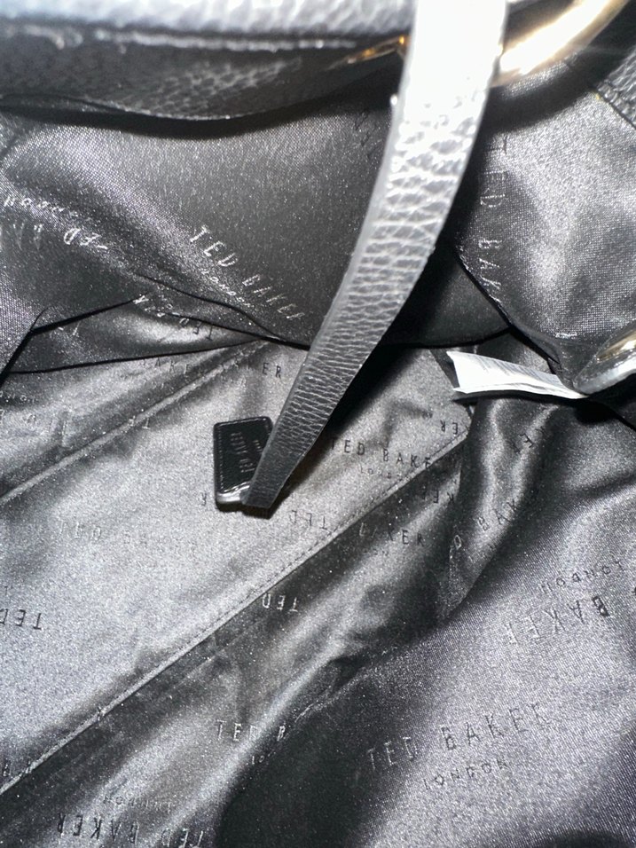 Siyah Deri Tokalı Kadın Çanta - Görsel 5