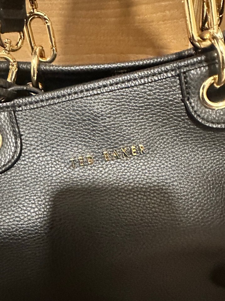 Siyah Deri Tokalı Kadın Çanta - Görsel 3