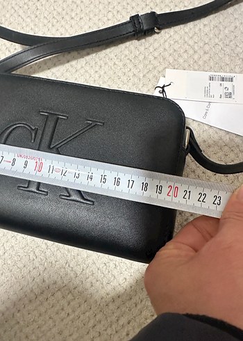 Siyah Deri Kadın Çapraz Çanta - Görsel 3