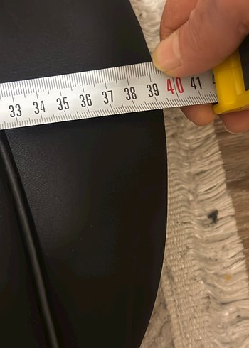 Siyah Deri Kadın Omuz Çantası - Görsel 7