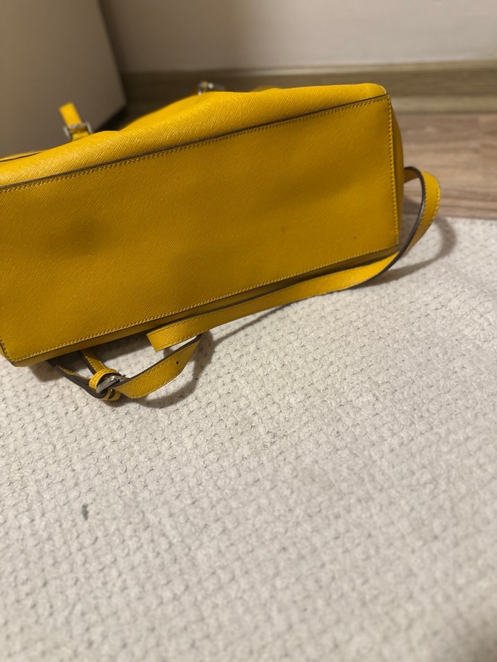 Sarı Deri Michael Kors Kadın Çanta - Görsel 4