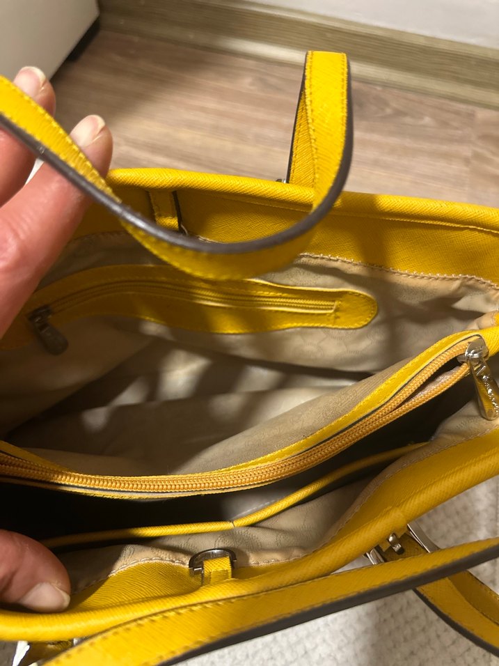 Sarı Deri Michael Kors Kadın Çanta - Görsel 3