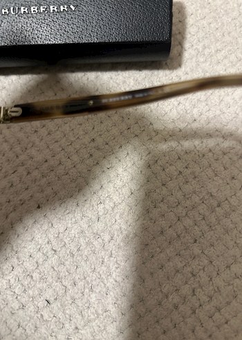 Burberry Kadın Bej Tokalı Gözlük - Görsel 6