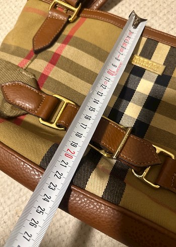 Kahverengi Deri Tokalı Kadın Çantası - Görsel 7