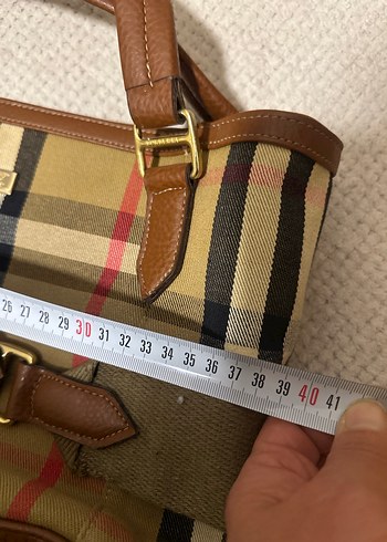 Kahverengi Deri Tokalı Kadın Çantası - Görsel 5