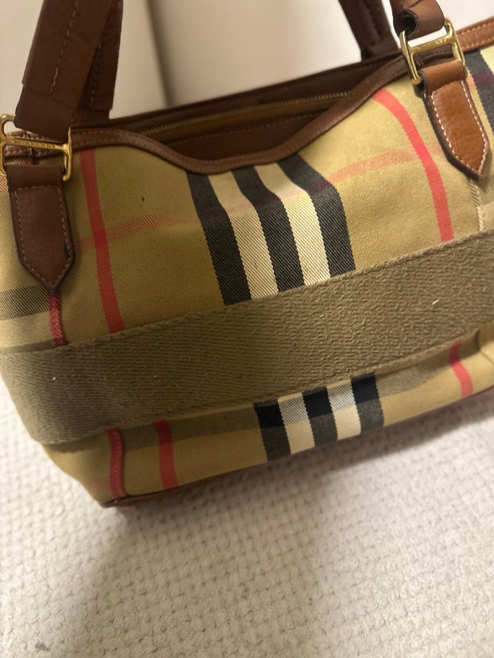 Kahverengi Deri Tokalı Kadın Çantası - Görsel 2