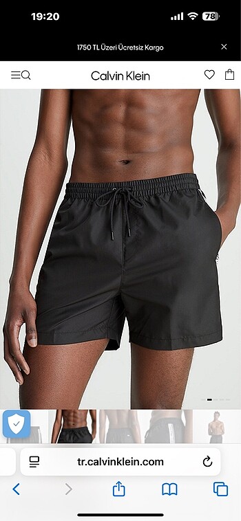 Erkek deniz şort - Görsel 2