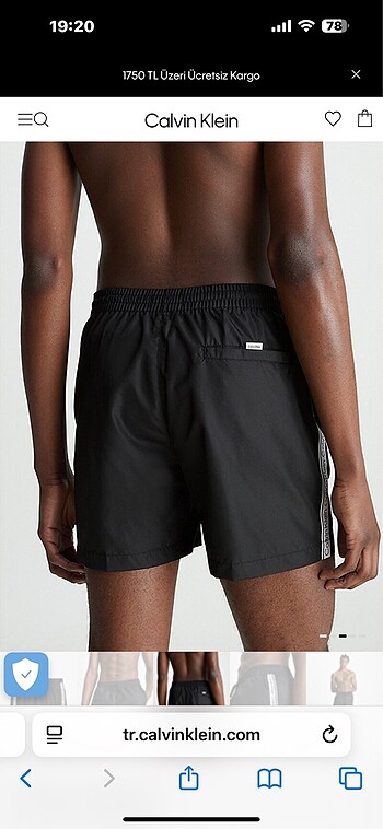 Erkek deniz şort - Görsel 3