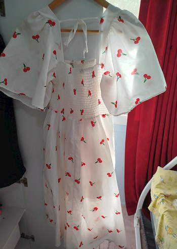 anne kız kombin elbise - Görsel 3