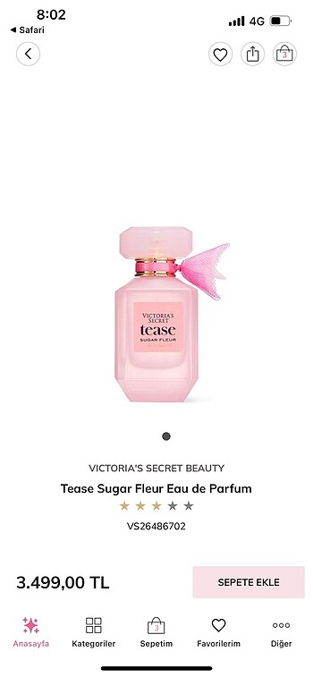 Victoria s Secret Yese sugar fleur 50 ml