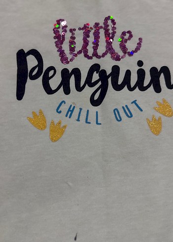 Kız Çocuk Beyaz Uzun Kollu Baskılı Tişört - Görsel 8