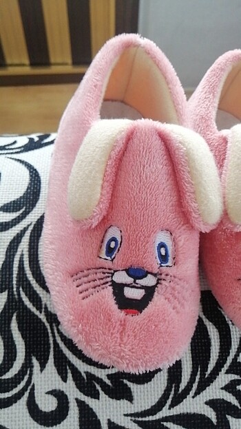 32 Beden pembe Renk Kız çocuk panduf