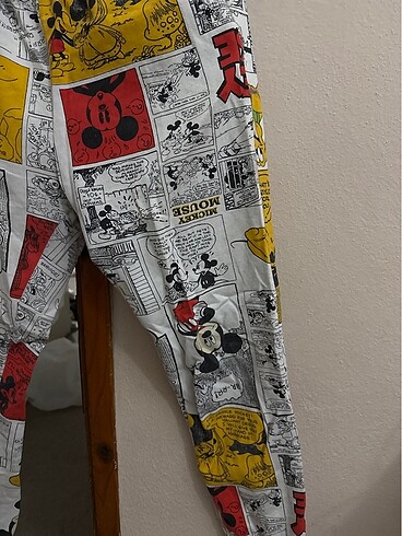 m Beden sarı Renk Mickey eşofman