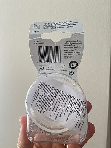 Beden beyaz Renk Philips Avent Biberon Seti