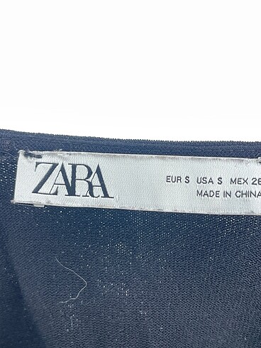 s Beden siyah Renk Zara Bluz %70 İndirimli.