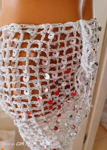 el örgusu file pullu etek - Görsel 6