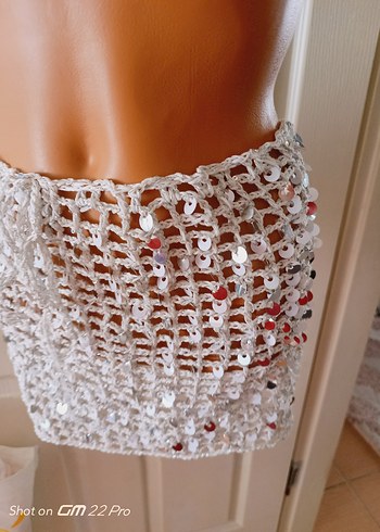 el örgusu file pullu etek - Görsel 5