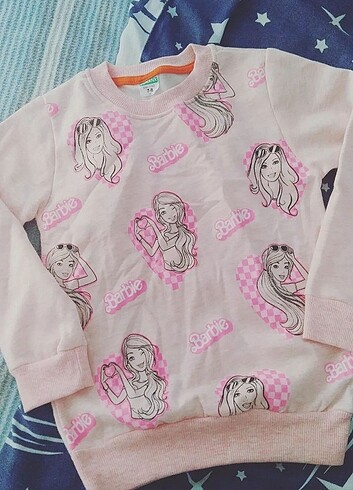 Barbie kalın sweatshirt 