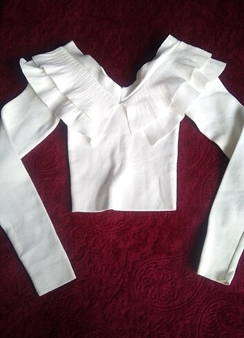 Triko crop kazak 