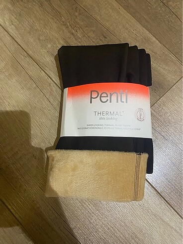 Penti termal peluş külotlu çorap s/m beden kadın