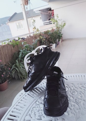Siyah Nike erkek Spor Ayakkabı orjinal - Görsel 5