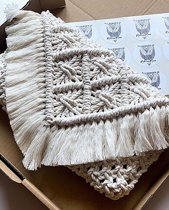 Diğer Macreme Clutch çanta