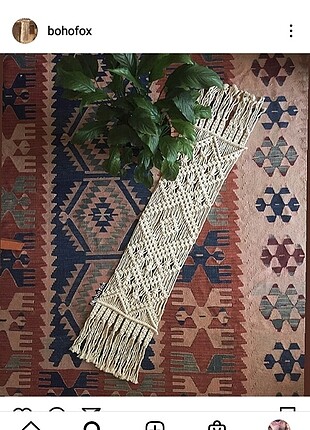 English Home Makrome Runner
