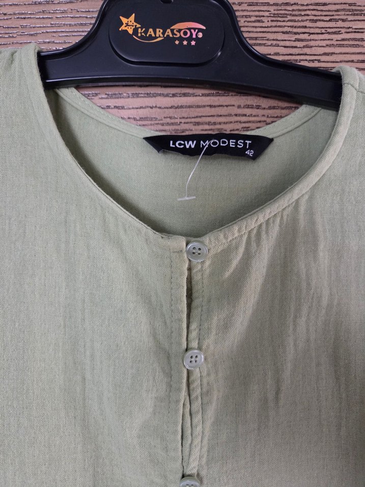 Lcw Modest Müslin Elbise - Görsel 3