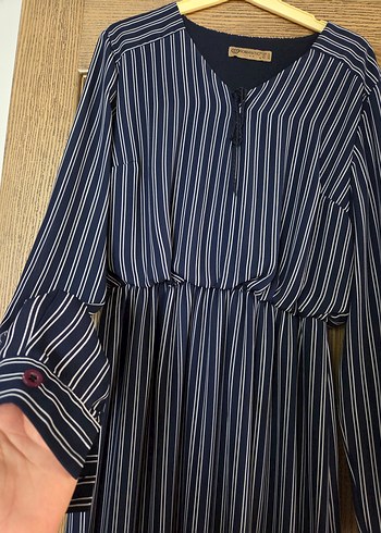 uzun tesettür elbise - Görsel 2