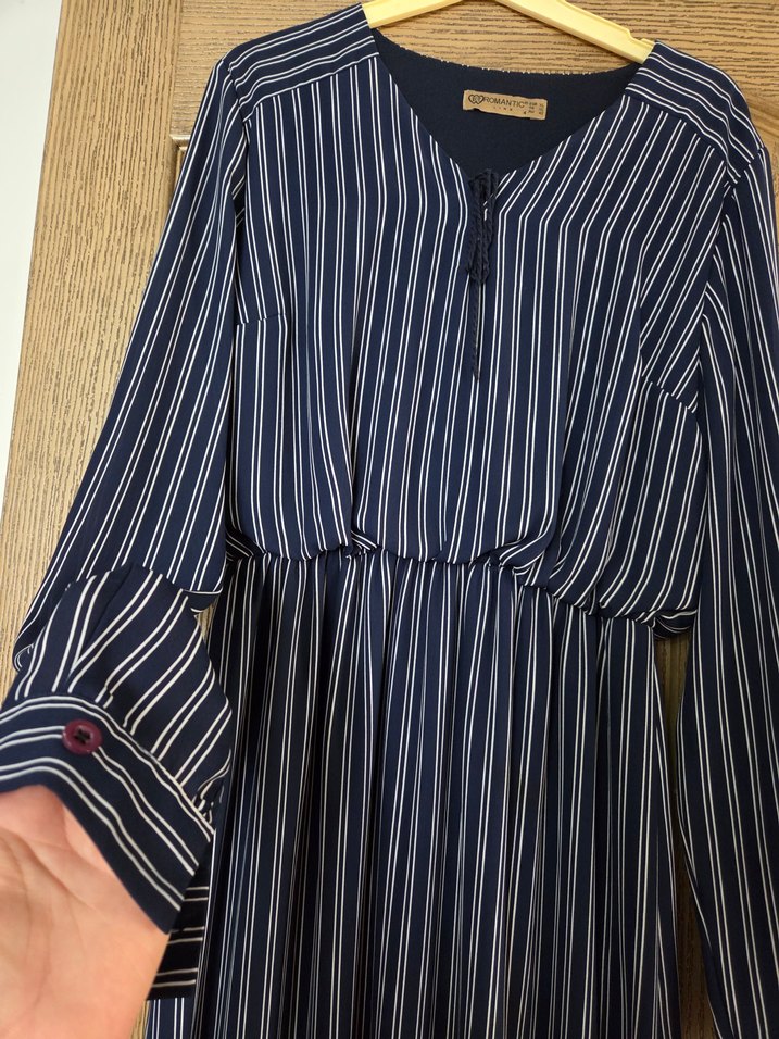 uzun tesettür elbise - Görsel 2