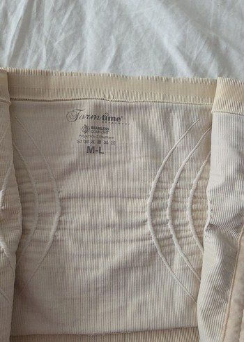 Bej Dikişsiz Orta Boy Hemşire Korsesi - Görsel 2