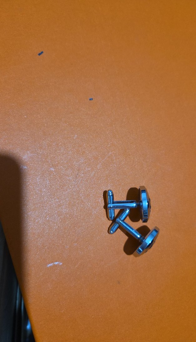 Gri Vintage Erkek Kol Düğmeleri - Görsel 2