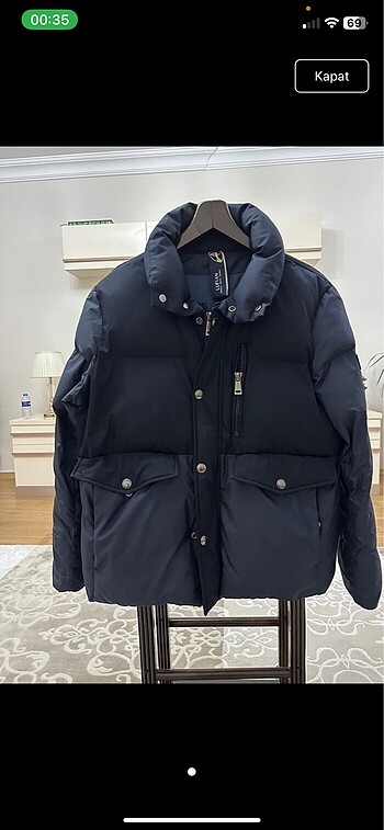 Lufian Sawio Model Kaz Tüyü Mont(Takasa Açıktır)