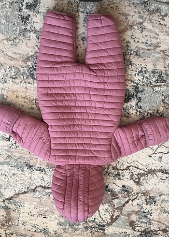 Lila Kürklü Bebek Kız Tulumu - Görsel 4